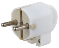 Spina Schuko in Ceramica con Anello EvoTools®