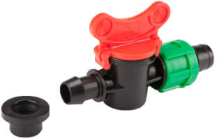 Minivalvola con Guarnizione per Nastro Gocciolante EvoTools®