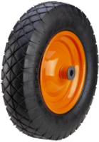 Ruota per Carriola Pneumatica P con Cerchio in Metallo, Profilo Dritto Heavy Duty / M: 3.50-8; Lb[mm]: 103