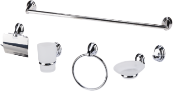 Set Accessori Bagno 6 Pezzi 1082