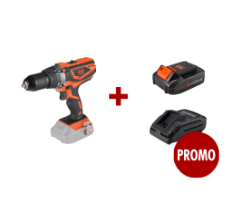 Trapano Avvitatore a Percussione ONE 18 con 2 Batterie e Caricabatterie PROMO