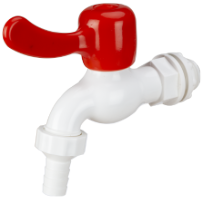 Valvola Doppio Servizio in PVC per Serbatoio in Plastica