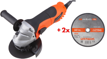 Smerigliatrice Angolare AG125 + 2x Disco Abrasivo PROMO
