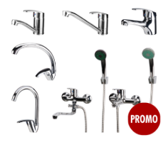 Pacchetto Sanitari Promo 7/ 21 pz / Rubinetto Aqua