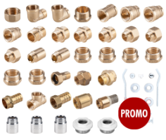 Pacchetto Sanitari Promo 37/ 47 pz / Ottone+Vari