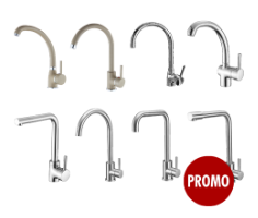Pacchetto Sanitari Promo 9/ 18 pz / Rubinetto 4001+5001