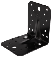 Staffa Angolare SG Nera per Legno