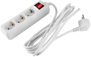 Prolunga Elettrica 3P 3x1 mm² con Interruttore EvoTools®