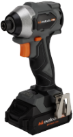 Avvitatore ad Impulsi 1/4 Hex senza Spazzole con 2 Batterie e Caricabatterie MAX 20V POWER EvoTools +Plus®
