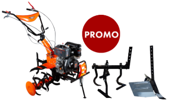 Pacchetto Motocoltivatore TDK600 con Accessori EvoTools +Plus®