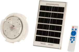 Lampada Solare da Soffitto con Telecomando