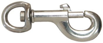 Moschettone con Anello Girevole