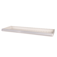 Mensola con Separatore per Espositore Metallico 2068 / L[mm]: 1000; l[mm]: 330