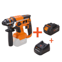 Kit martello perforatore brushless a batteria con batteria e caricabatteria EvoTools®