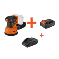Kit levigatrice rotativa a batteria con batteria e caricabatteria MAX 20V One EvoTools®