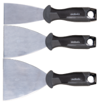 Set di 3 Spatole in Acciaio Inox con Battitore EvoTools +Plus®