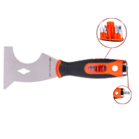 Spatola Multifunzione in Acciaio Inox con Battitore e Inserti EvoTools +Plus®