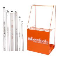 Pacchetto promozionale di staggi con espositore II EvoTools®