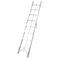 Scala Pieghevole in Alluminio EvoTools® / N[gradini]: 8; Ht[cm]: 266