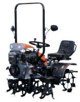 Motocoltivatore ride-on (minitrattore) 4x4 diesel motore Koop con avviamento elettrico R1200 EvoTools +Plus® / P[CP]: 12