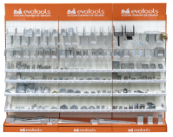 Pacchetto Promo Elementi di Falegnameria + 3 Espositori EvoTools®