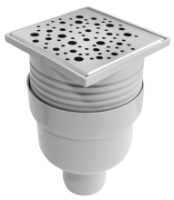 Sifone a Pavimento Quadrato con Rialzo SV 9-2602-050