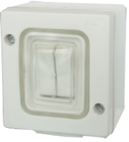 Interruttore Doppio PT Antigron IP 44