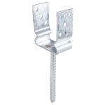 Scarpetta di Supporto a U con Piede SG per Giunzione in Legno