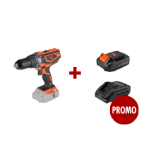 Trapano Avvitatore a Percussione ONE 18 con 2 Batterie e Caricabatterie PROMO