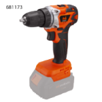 Trapano Avvitatore senza Batteria e Caricabatterie, Mandrino Rapido in Plastica, Brushless EvoTools®