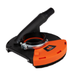 Adattatore per Carter di Levigatura per Smerigliatrice Angolare con Sistema di Aspirazione Polveri 180 mm