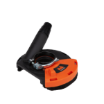 Adattatore per Carter di Levigatura per Smerigliatrice Angolare con Sistema di Aspirazione Polveri 125 mm