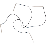 Kit 4 Bracci Microtubo 50 cm per Fungo Gocciolatore