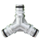 Raccordo Triplo in Alluminio per Tubo 2014 EvoTools +Plus®