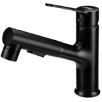 Miscelatore Lavabo 3 Funzioni Nero