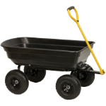 Carrello da Giardino con Vasca in Plastica