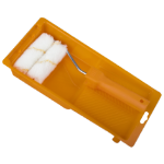 Rullo Mini Acrilico, Pelo Giallo con Vassoio e Ricambio EvoTools®