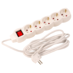 Prolunga Elettrica con Interruttore 5 Prese (5P) EvoTools®