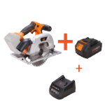 Kit sega circolare brushless a batteria con batteria e caricabatteria EvoTools®