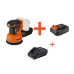 Kit levigatrice rotativa a batteria con batteria e caricabatteria MAX 20V One EvoTools®