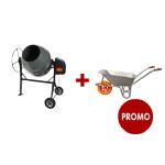 Betoniera EvoTools +Plus® + Carriola PROMO 1+1