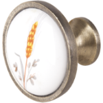 Pomolo per Mobili in Ceramica Spiga