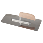 Frattazzo Veneziano in Acciaio Inox con Manico in Legno EvoTools® Professionale